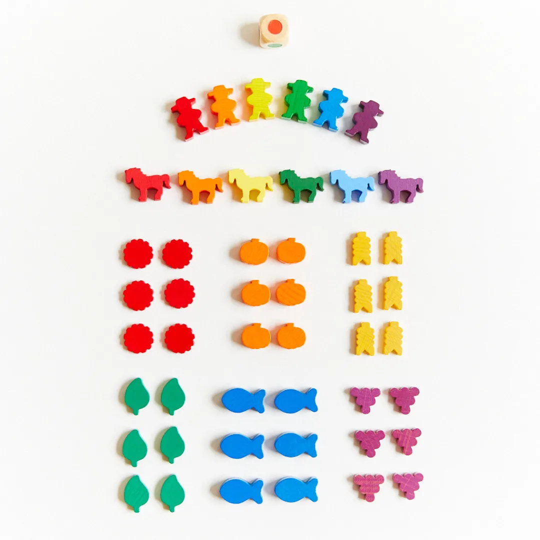 Sarah's Silks Celebration Playsilks-Around The Year On The Farm Game Pieces