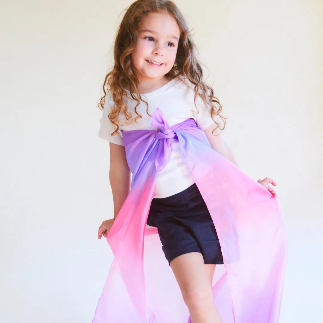Sarah's Silks Enchanted Playsilks|Blossom Party-Blossom Playsilk