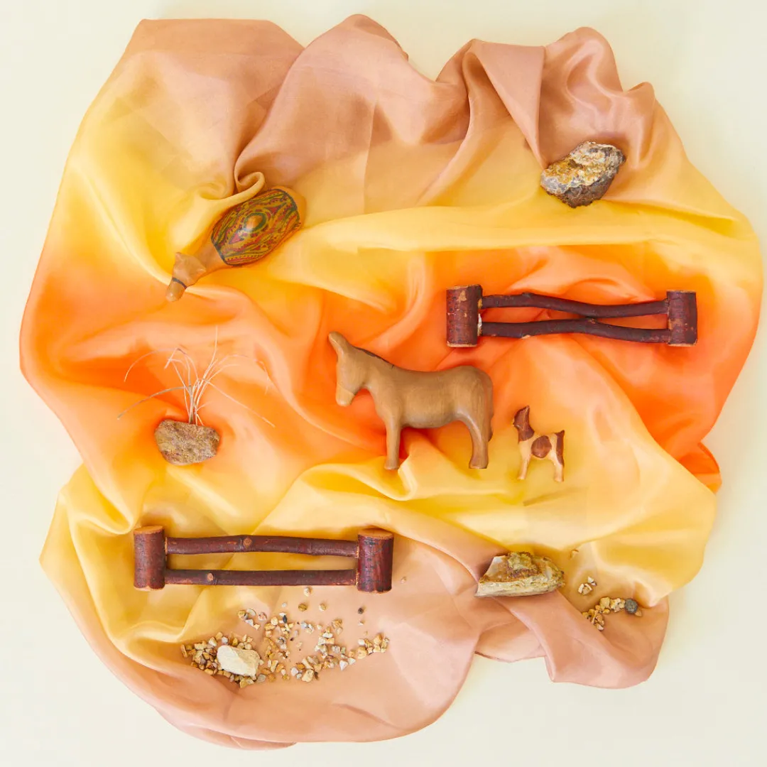 Sarah's Silks Earth Playsilks-Desert Playsilk