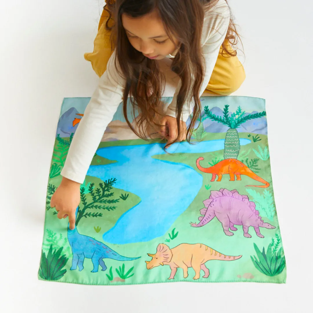 Sarah's Silks Playmaps-Dinosaur Playmap