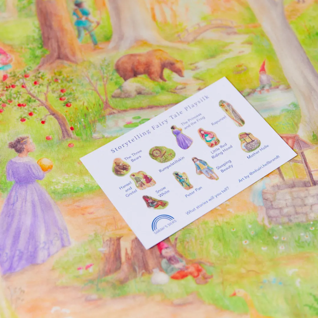 Sarah's Silks Storytelling Playsilks|Seek & Find Playsilks-Fairy Tale Storytelling Playsilk