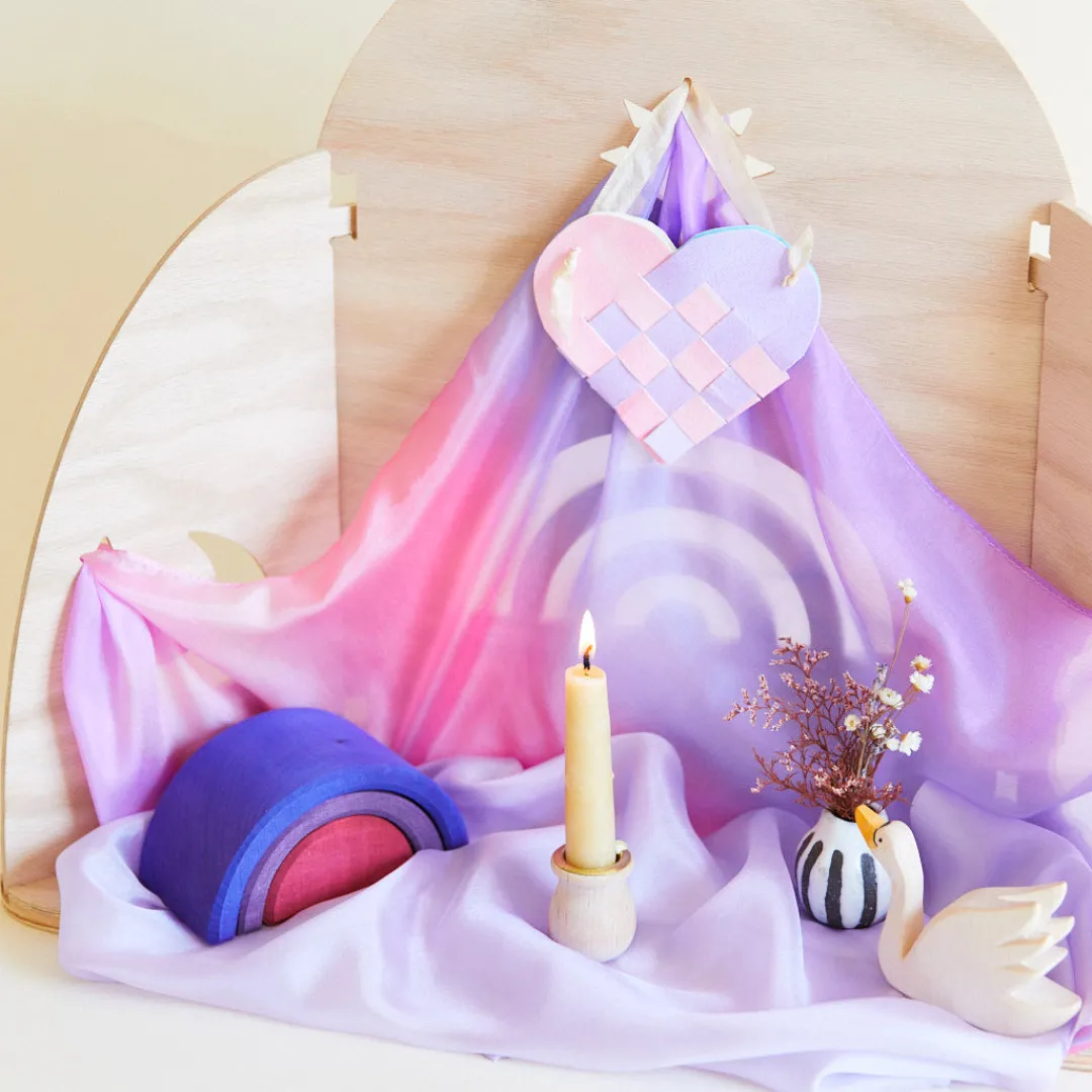 Sarah's Silks Nature Table Displays-February's Nature Table