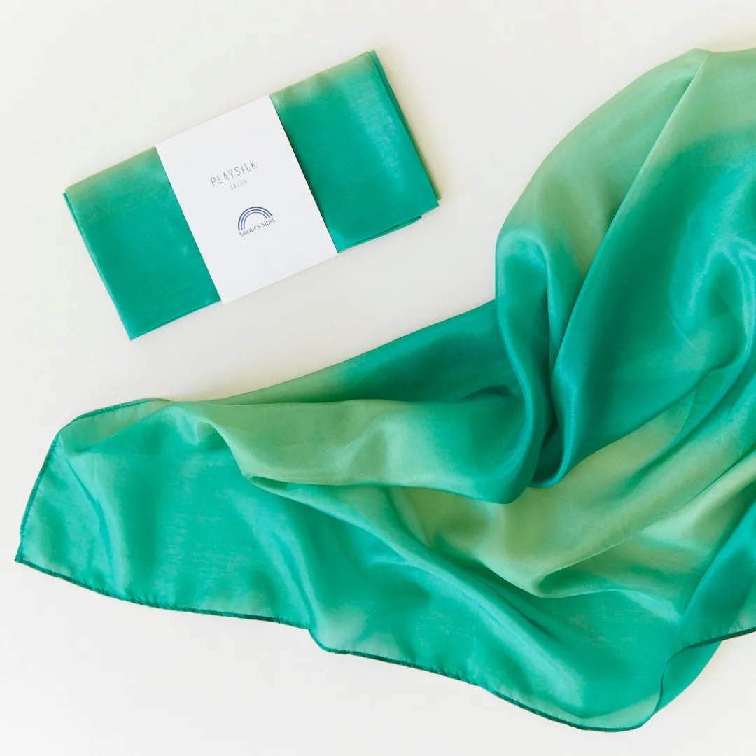 Sarah's Silks Earth Playsilks-Forest Playsilk
