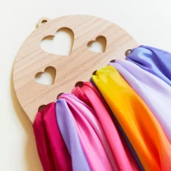 Sarah's Silks Playsilk Displays-Heart Playsilk Display