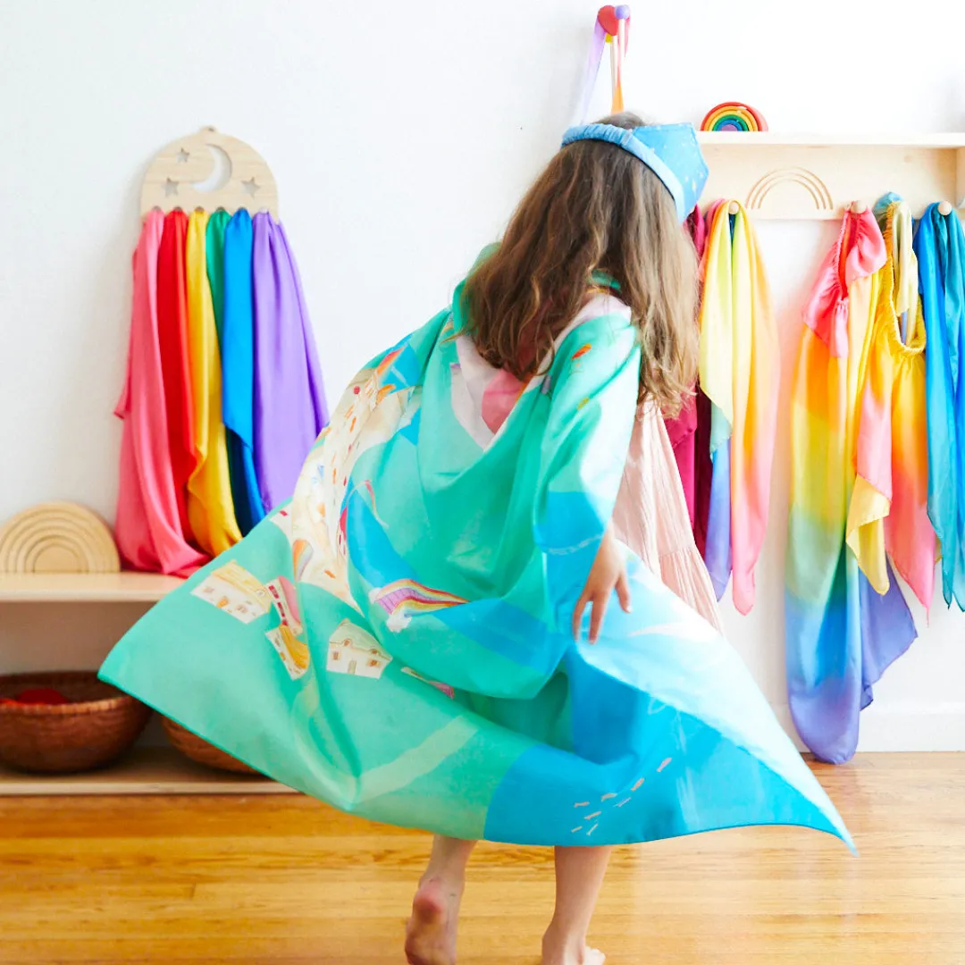 Sarah's Silks Playmaps-Large Rainbowland Playmap