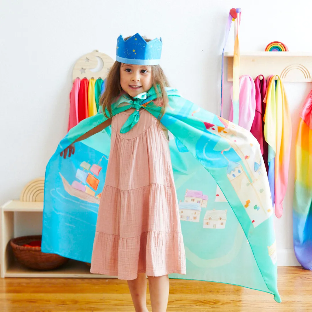 Sarah's Silks Playmaps-Large Rainbowland Playmap