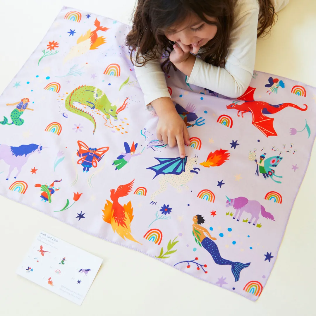 Sarah's Silks Seek & Find Playsilks-Magical Creatures Seek & Find Playsilk