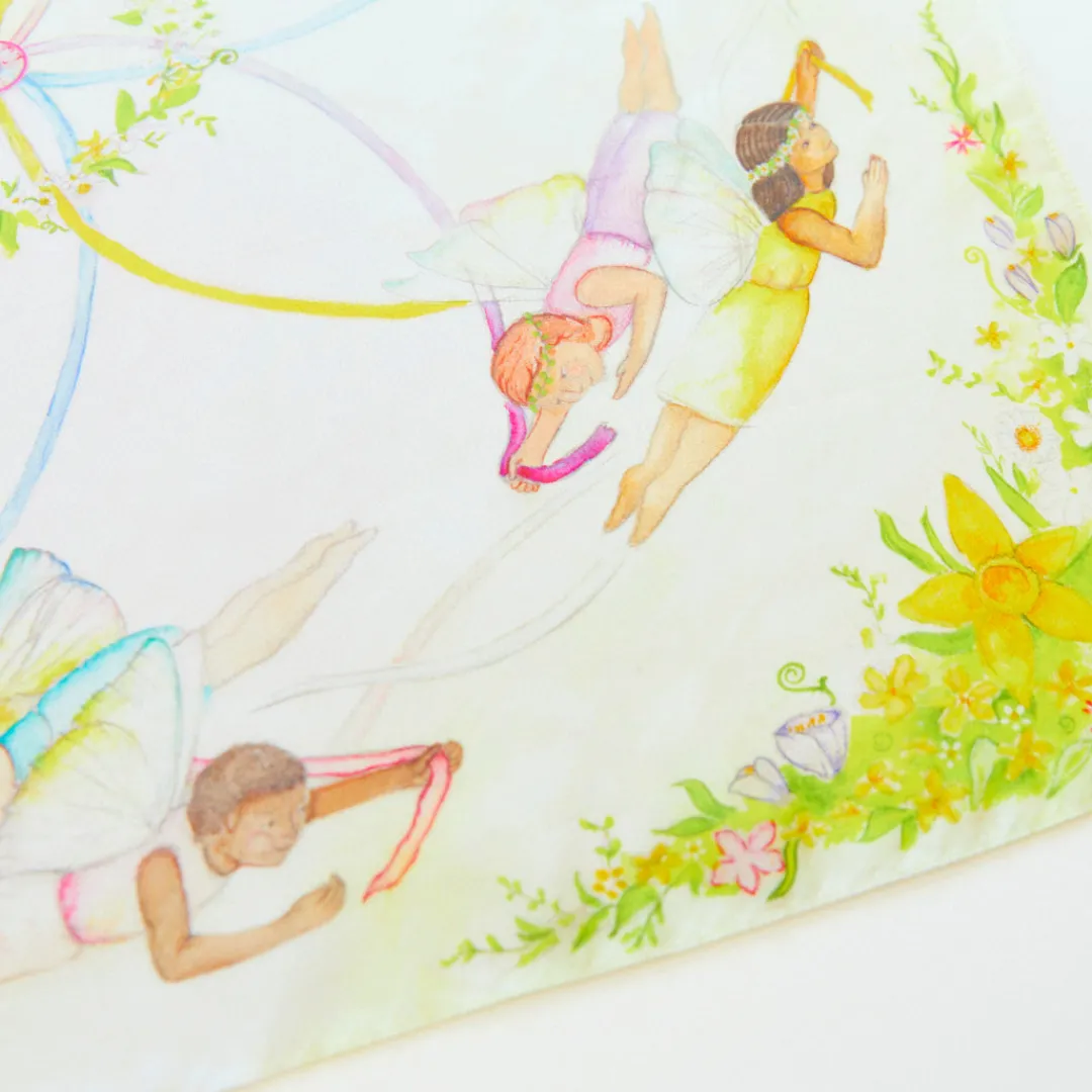 Sarah's Silks Celebration Playsilks-May Day Playsilk