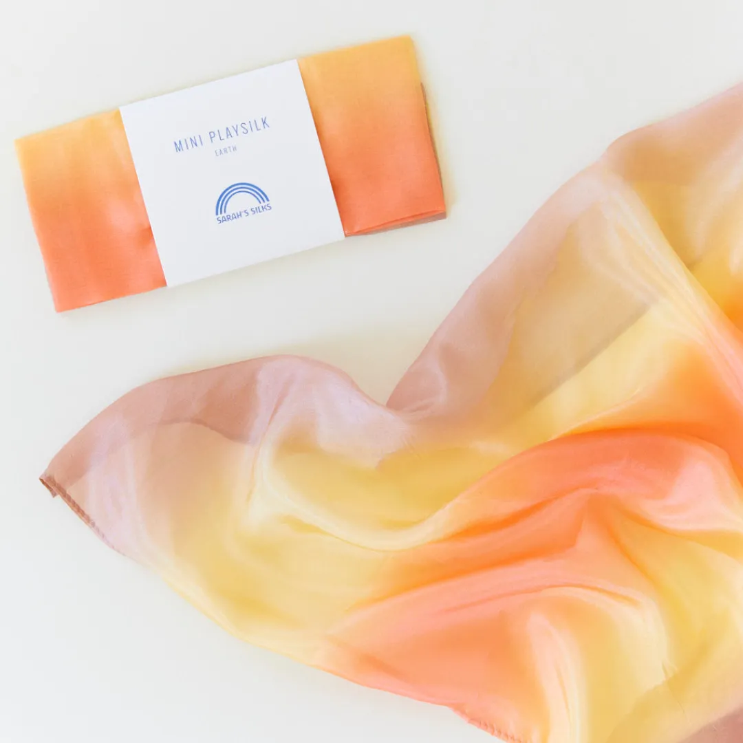 Sarah's Silks Mini Playsilks-Mini Desert Playsilk