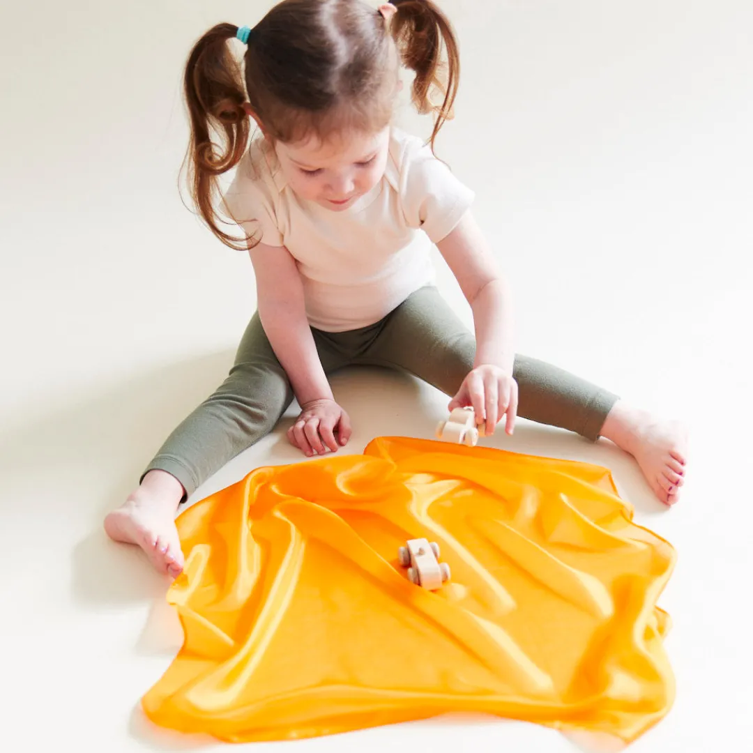 Sarah's Silks Mini Playsilks-Mini Solid Color Playsilks