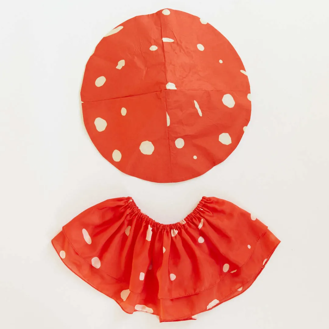 Sarah's Silks Dress-Up Sets-Mushroom Hat And Tutu