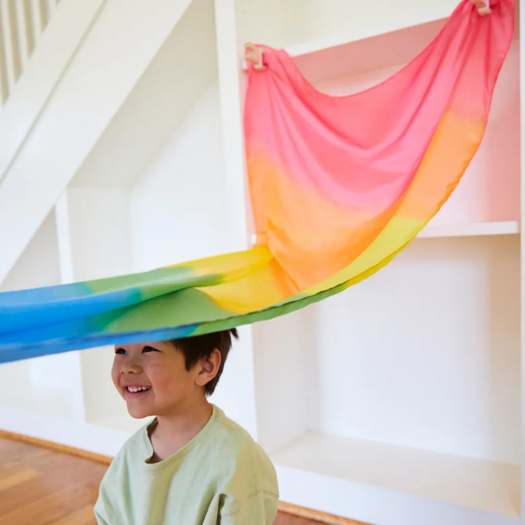 Sarah's Silks Fort Kits|Waldorf Playstand-Rainbow Fort Kit