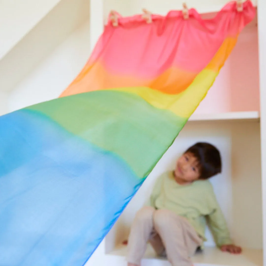 Sarah's Silks Fort Kits|Waldorf Playstand-Rainbow Fort Kit