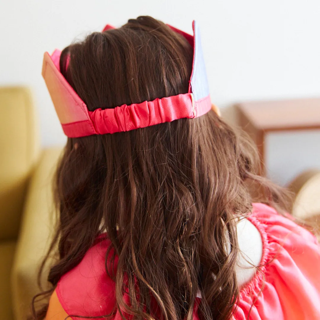 Sarah's Silks Crowns|Rainbow Party-Rainbow Silk Crown