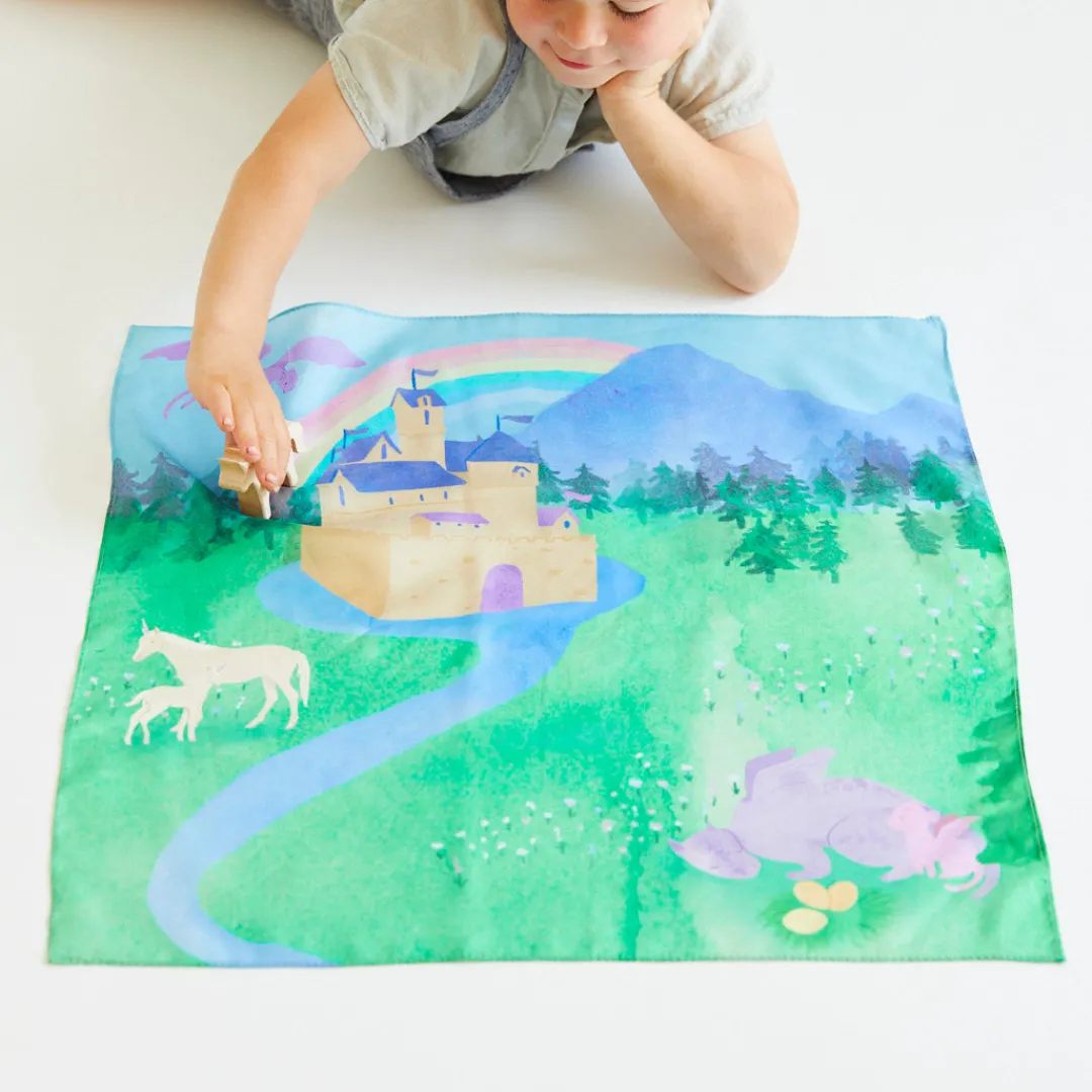 Sarah's Silks Rainbow Unicorn Party-Rainbow Unicorn Playmap