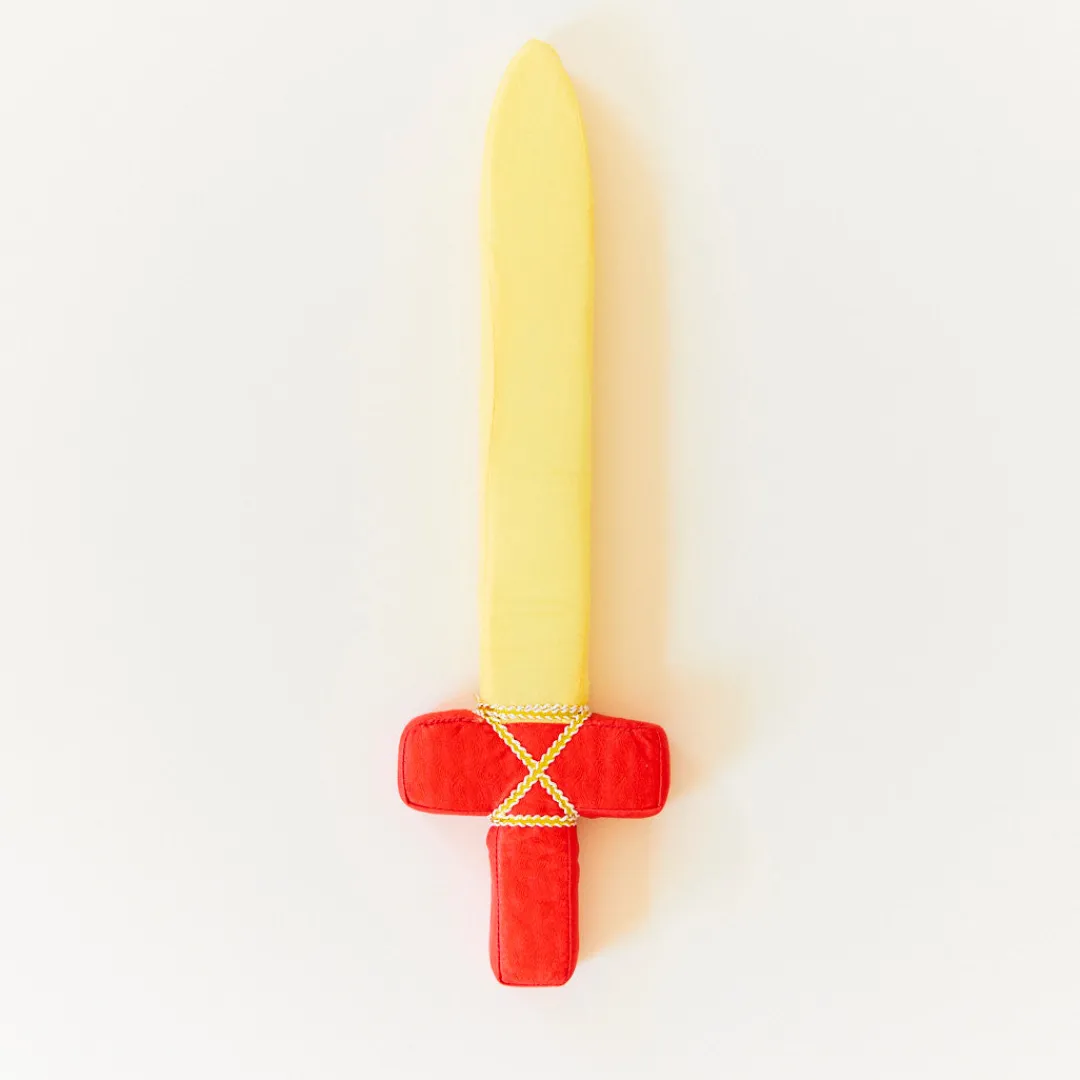 Sarah's Silks Soft Swords & Shields-Red Soft Sword