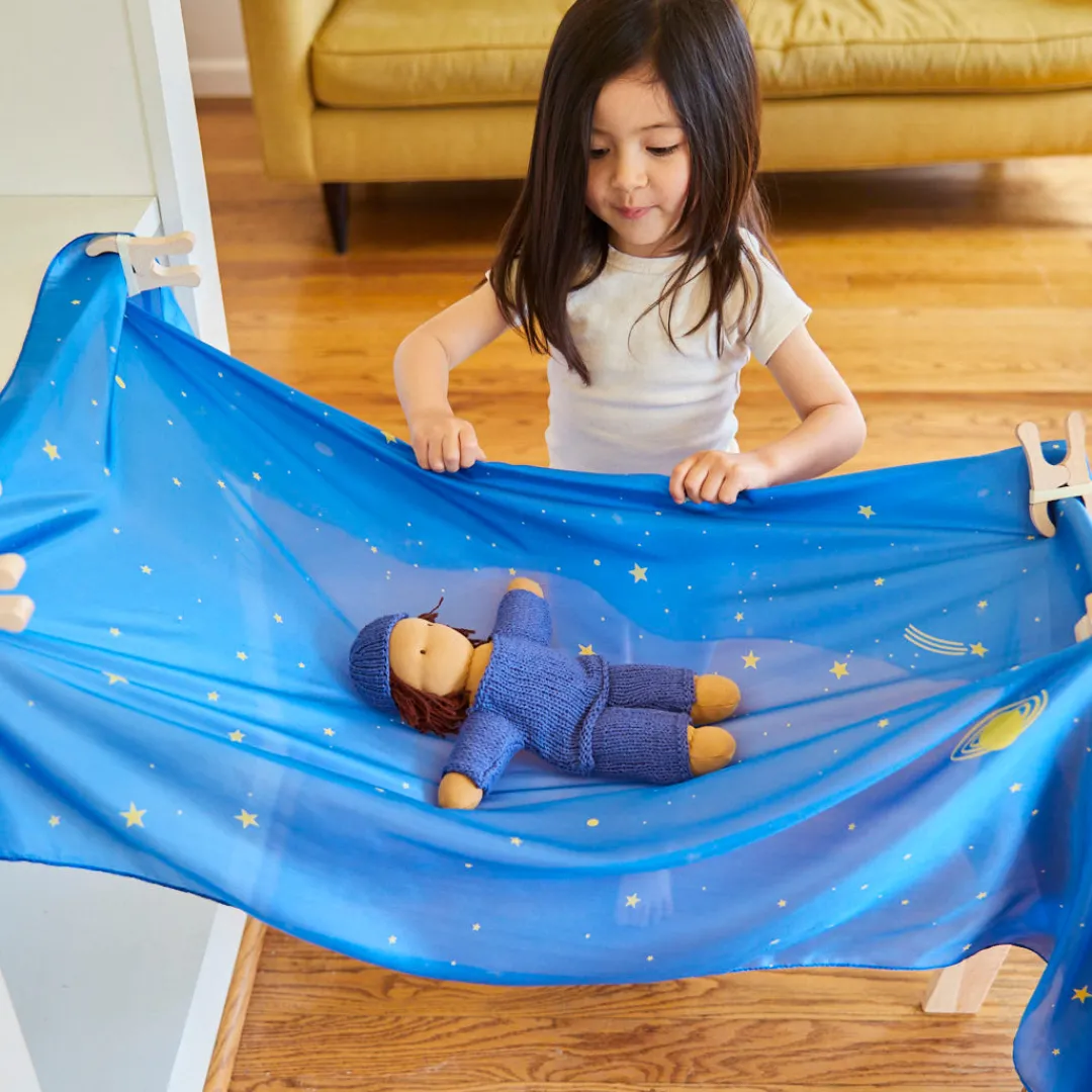 Sarah's Silks Fort Kits|Waldorf Playstand-Star Fort Kit