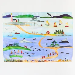 Sarah's Silks Playsilk Sets|Playsilk Displays-Summer In Maine Seek & Find Playsilk