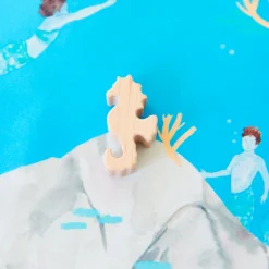 Sarah's Silks Mini Playsilks|Mermaid Party-Under The Sea Playmap