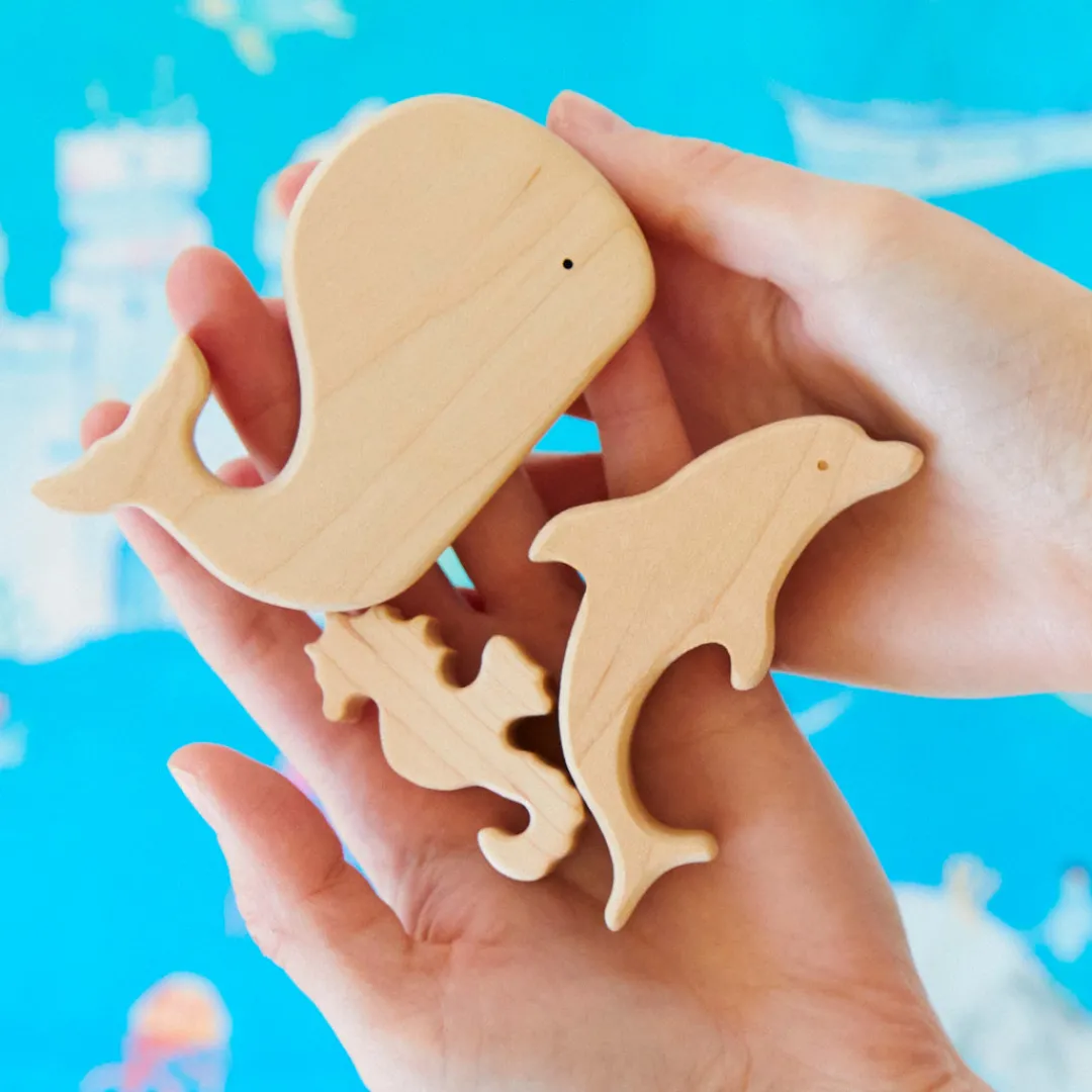 Sarah's Silks Mermaid Party-Under The Sea Small World Play Set