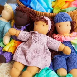 Sarah's Silks Waldorf Dolls-Waldorf Doll Mia