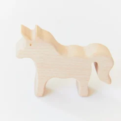Sarah's Silks Rainbow Unicorn Party-Wooden Unicorn